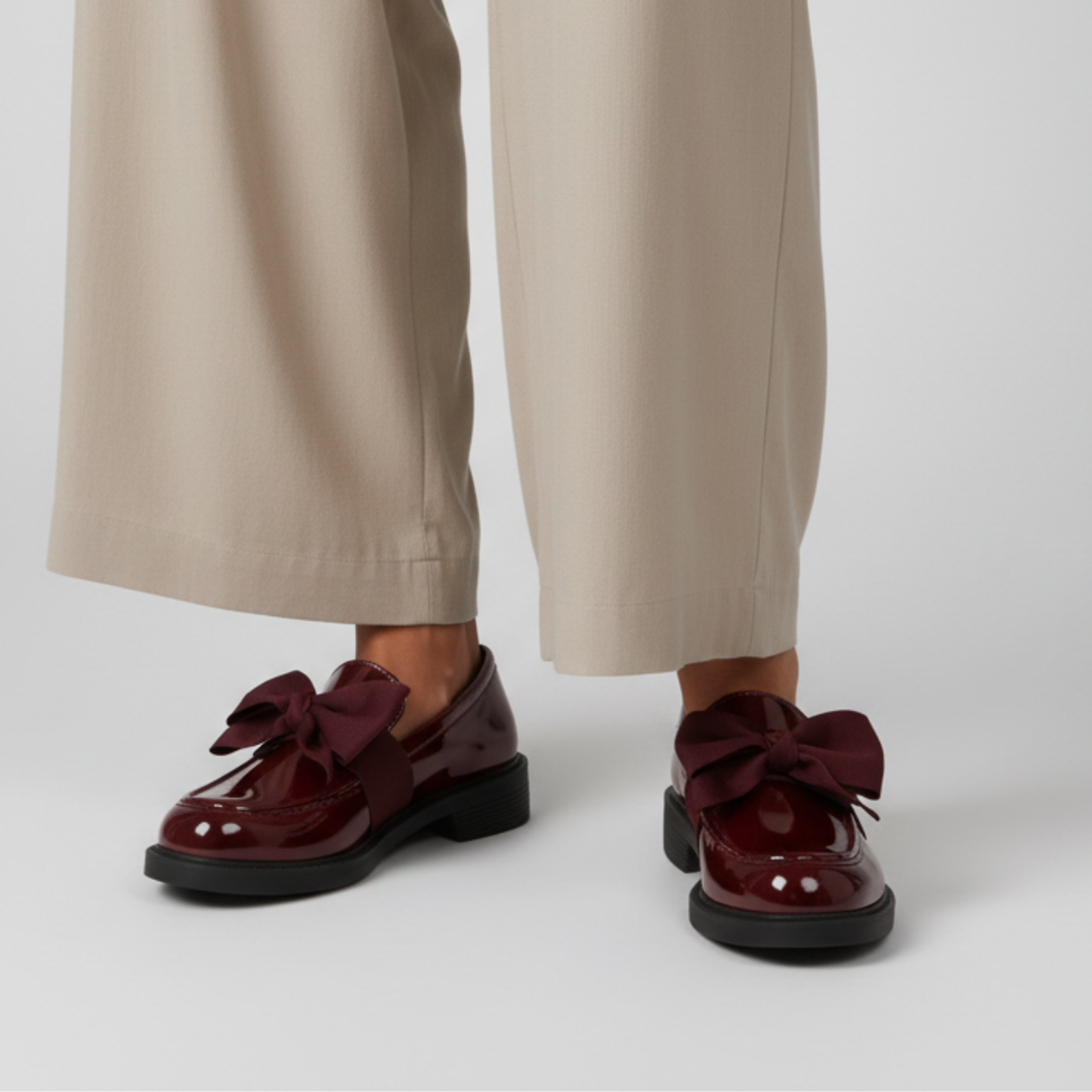 Leonora Bow Loafers