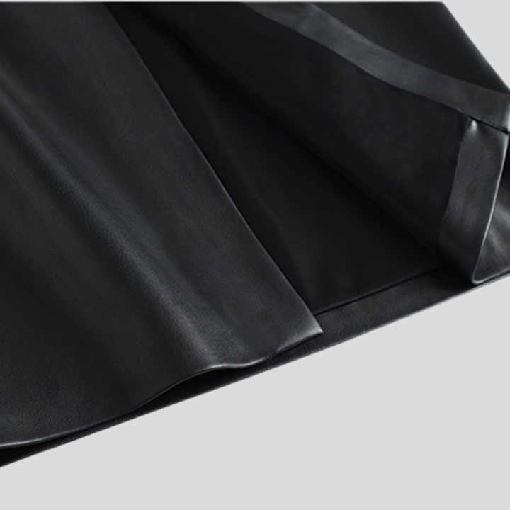 Celine Leather Skirt