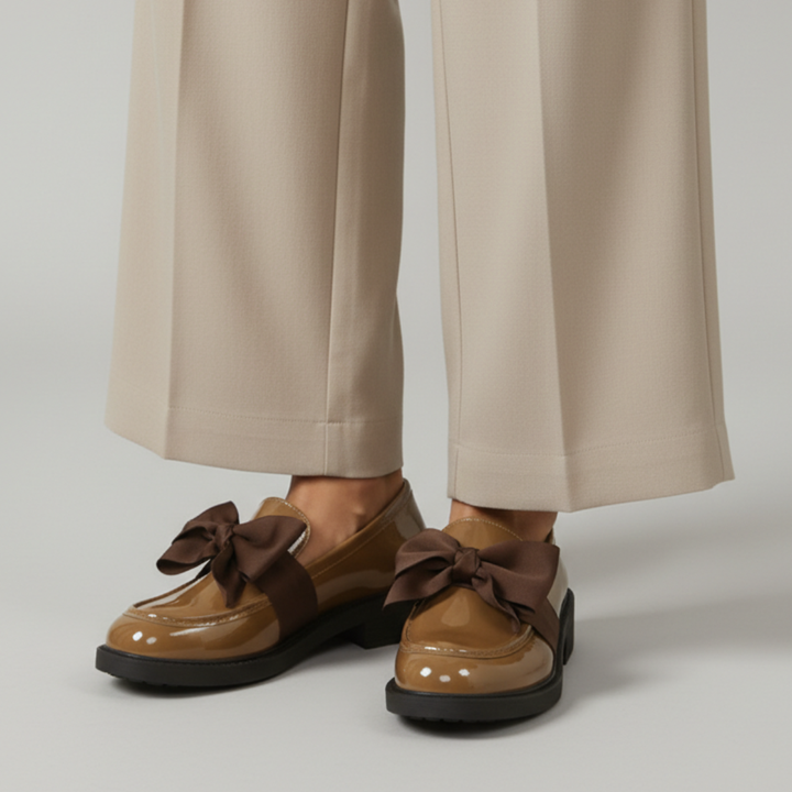 Leonora Bow Loafers