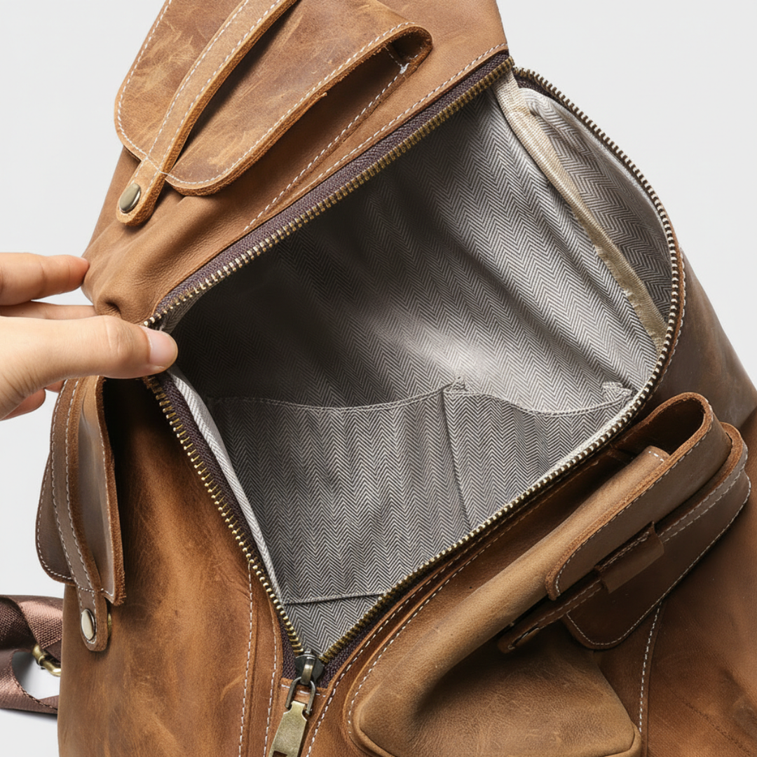 Antonio Leather Backpack