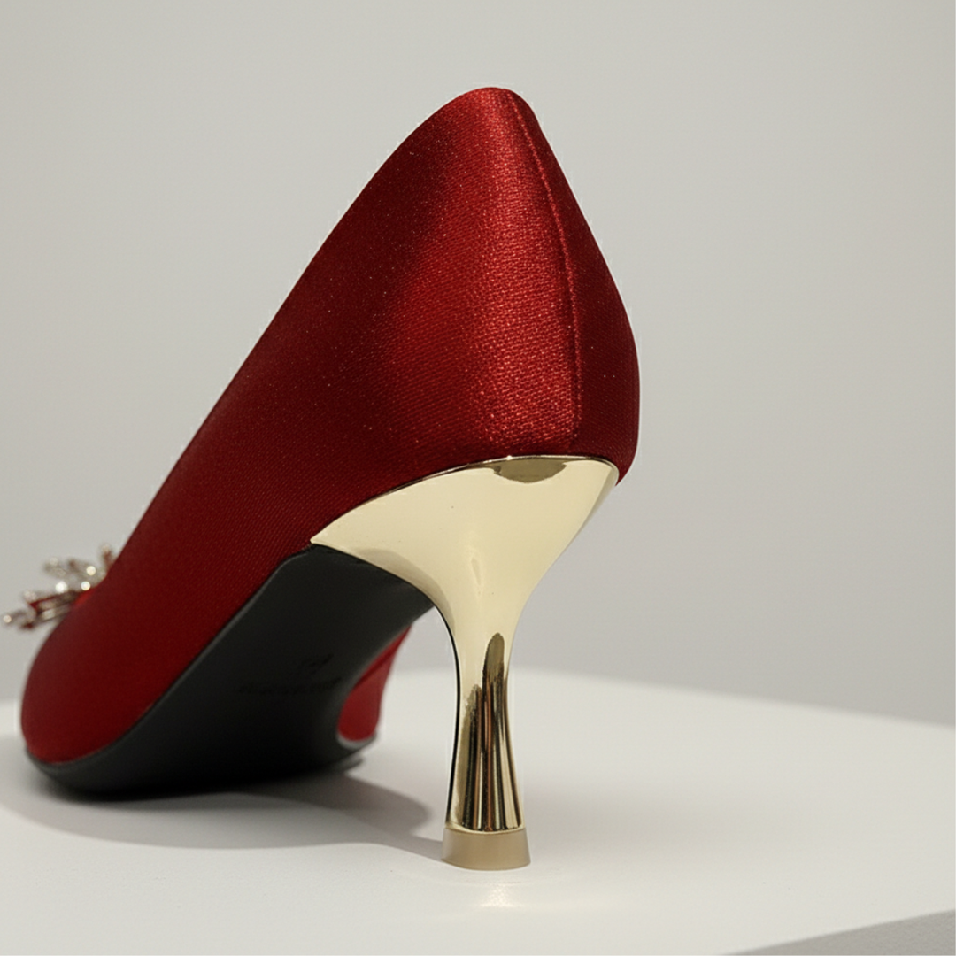 Cristiana Rhinestone Heels