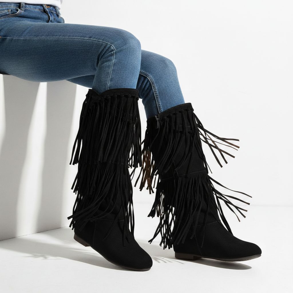 Sierra Fringe Boots