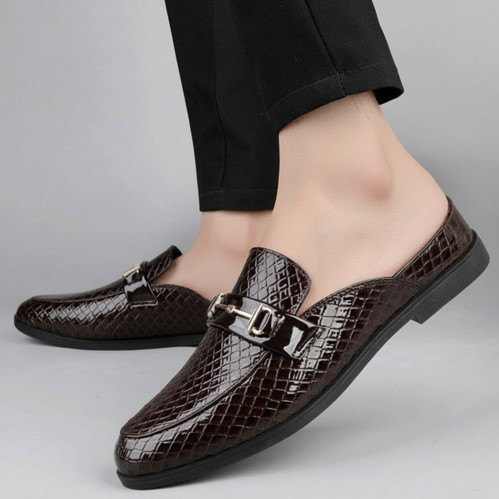 Bernardo Buckle Loafers