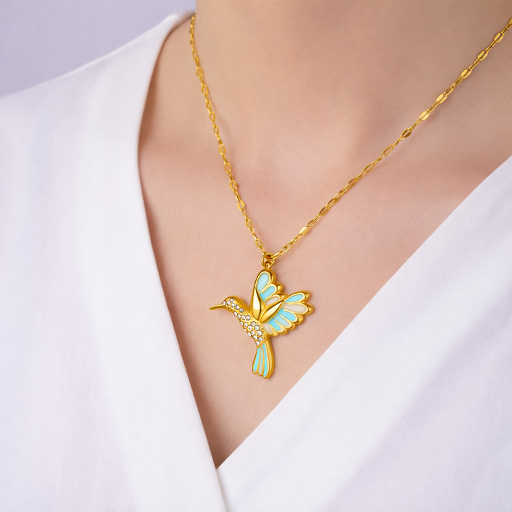 Hummingbird Pendant Necklace