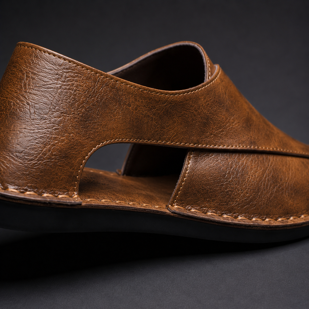 Fabio Leather Mules