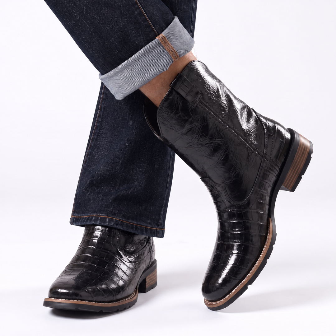 Corvino Croc Boots