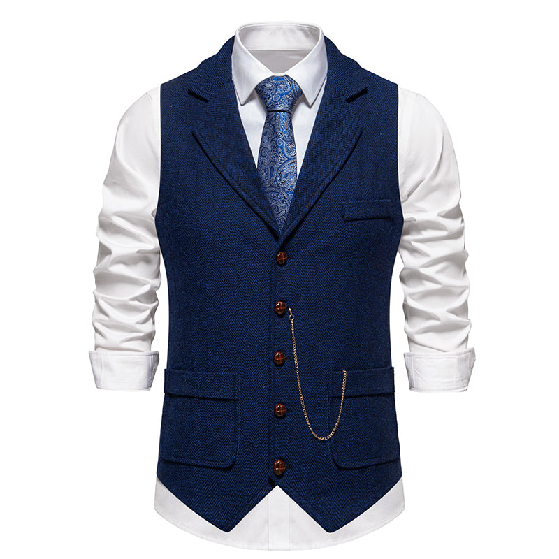 Windsor Herringbone Vest