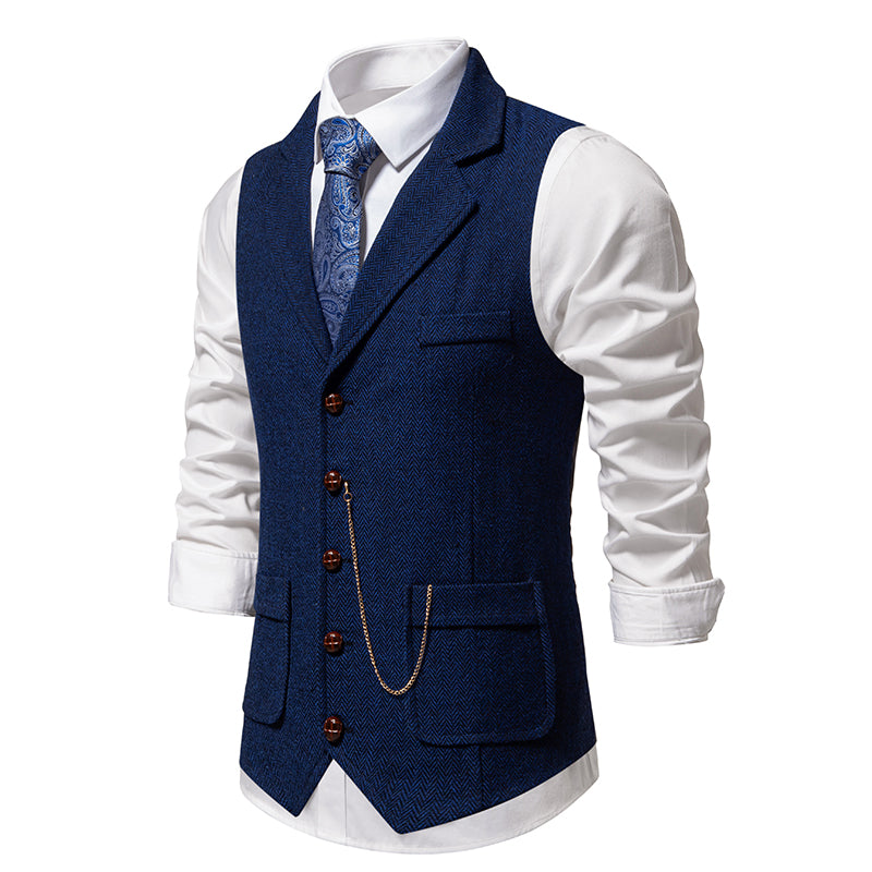 Windsor Herringbone Vest