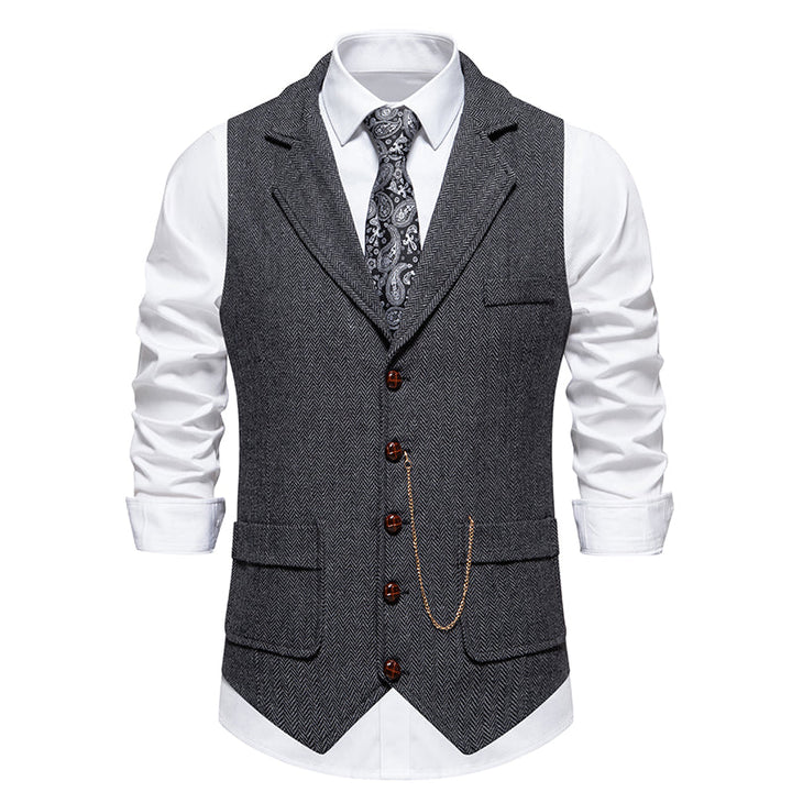 Windsor Herringbone Vest