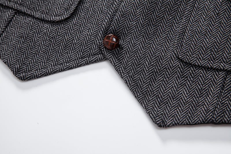 Windsor Herringbone Vest