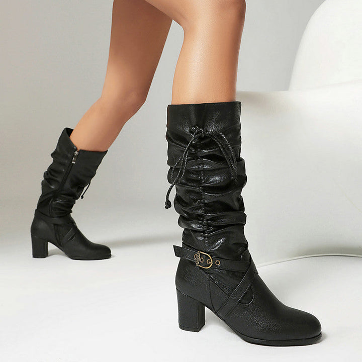 Alexandra Buckle Boots