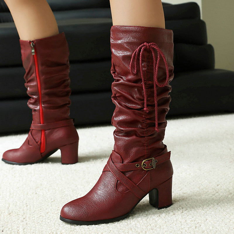 Alexandra Buckle Boots
