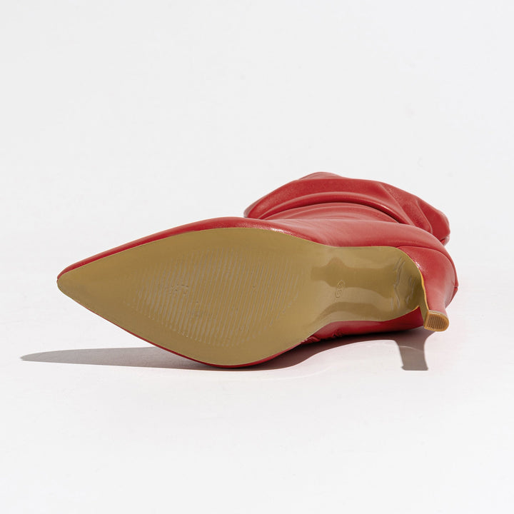 Vionne High-Heel Leather Boots