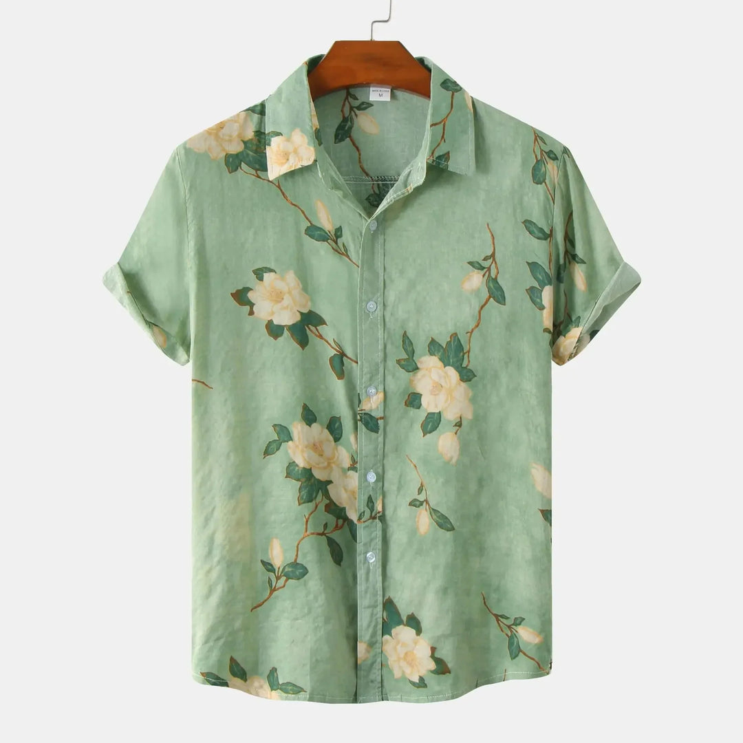 Italian Bloom Button-Up