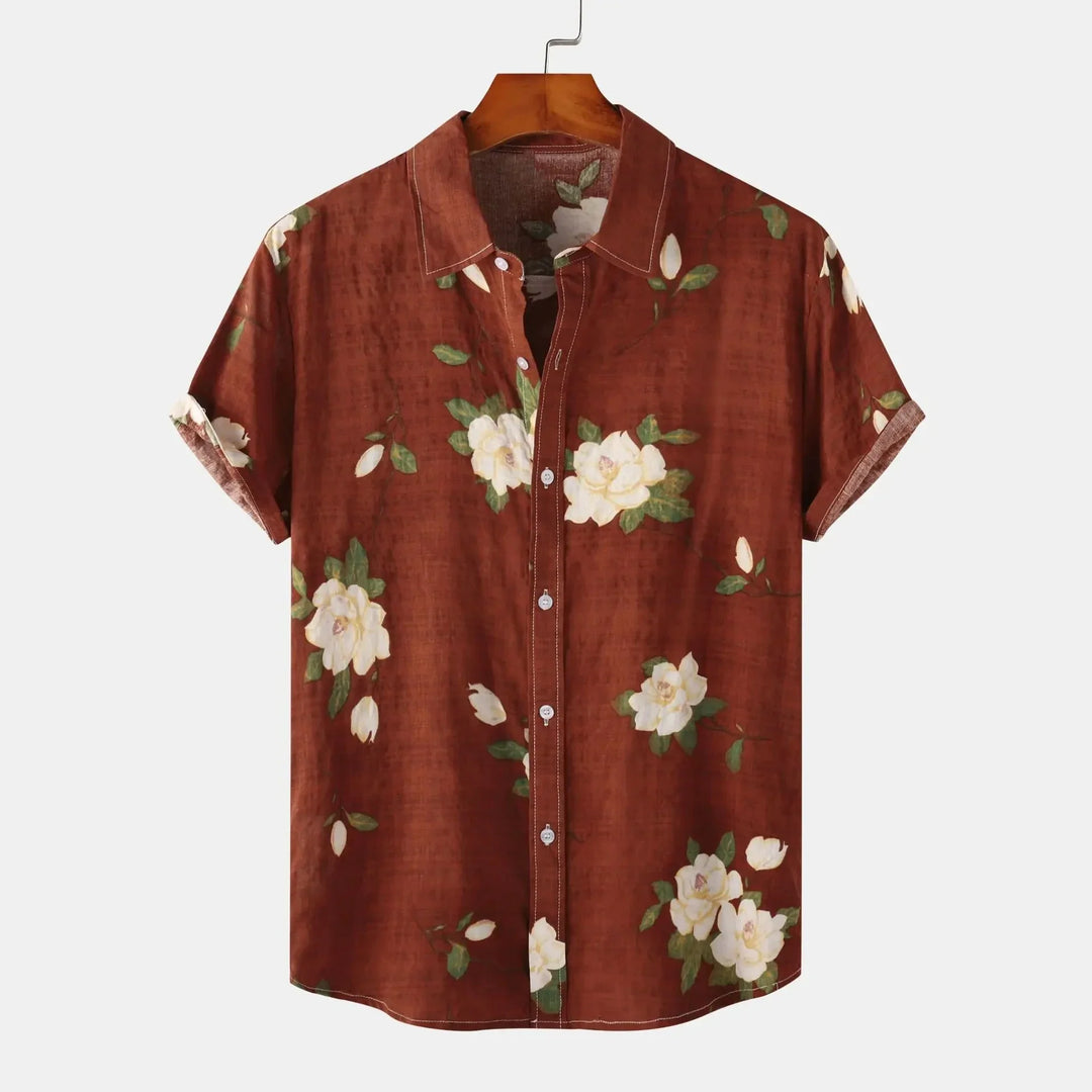 Italian Bloom Button-Up