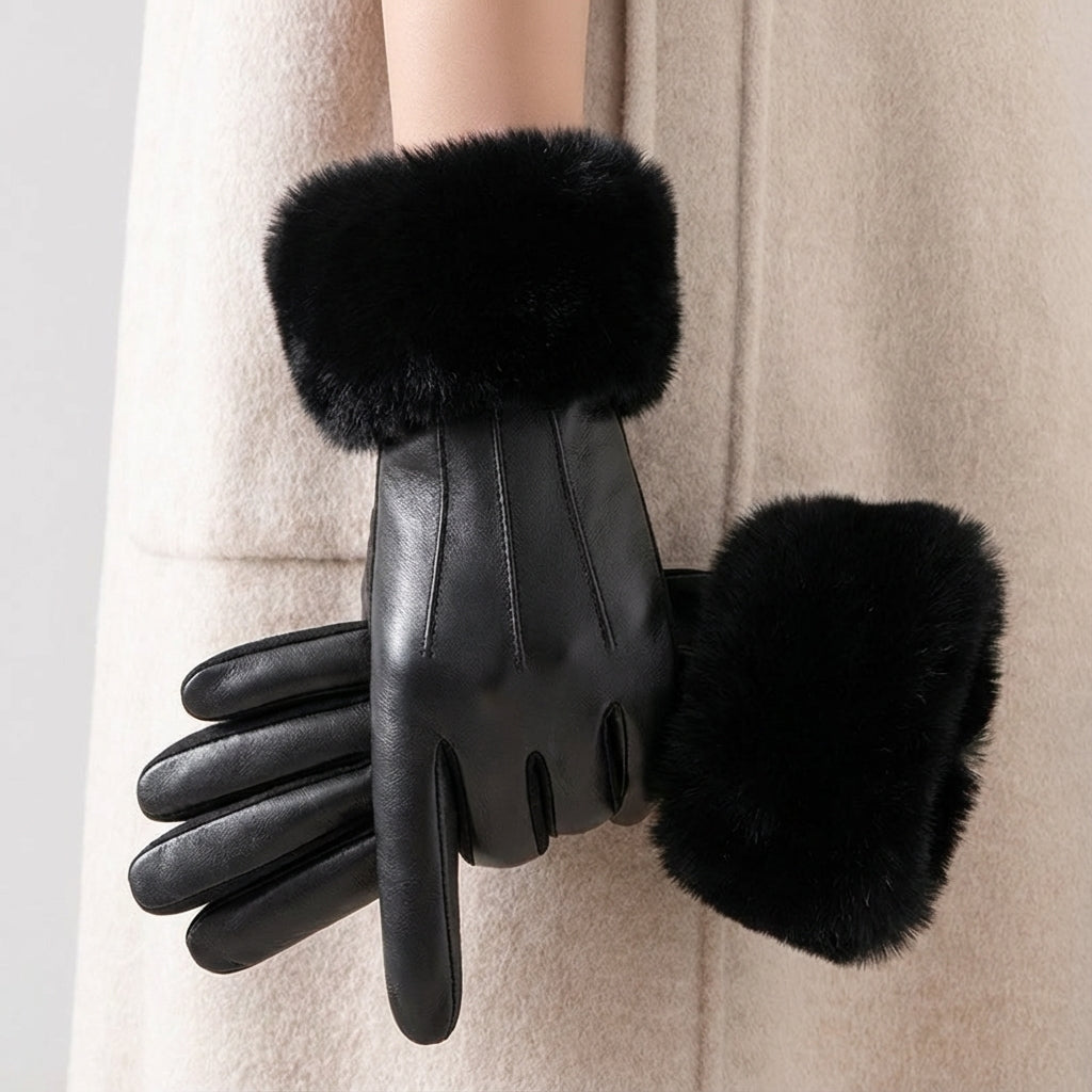 Laura Fur Gloves