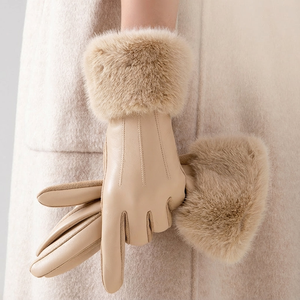 Laura Fur Gloves