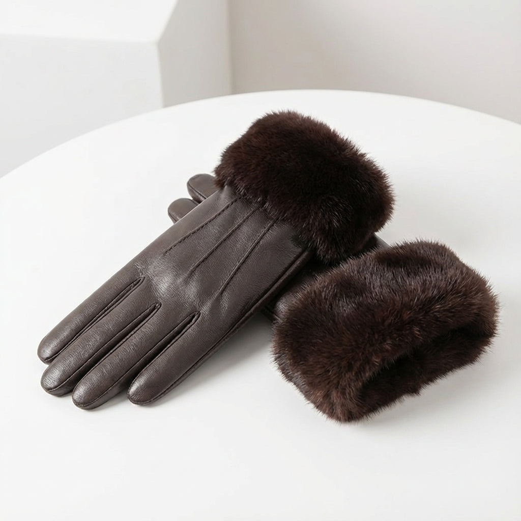 Laura Fur Gloves