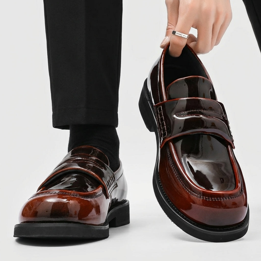 Salvatore Leather Loafers