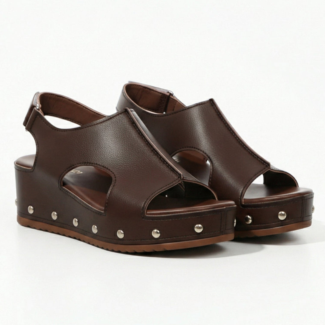 Delia Wedge Sandals