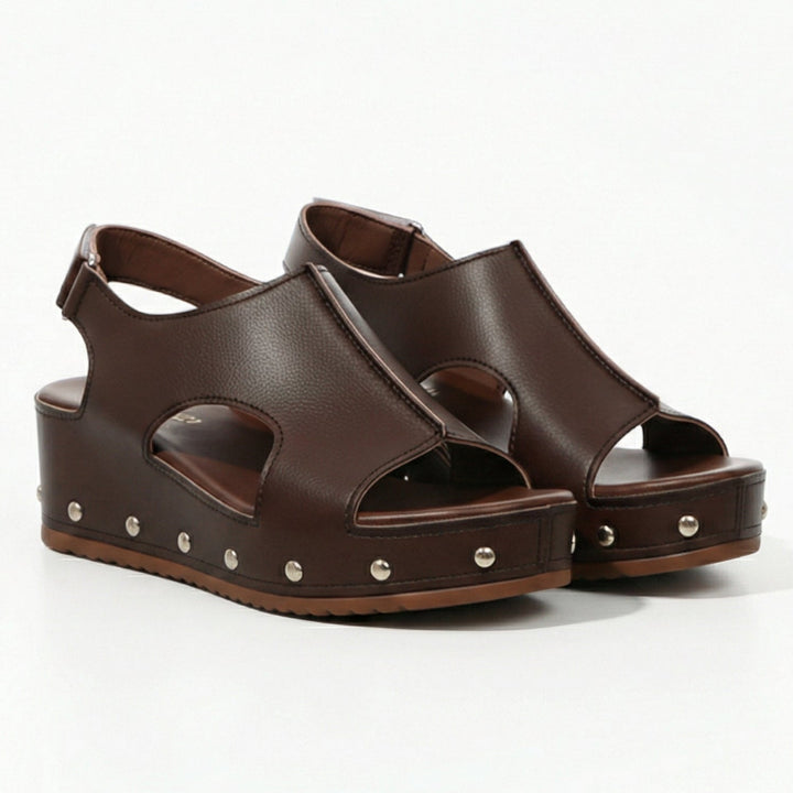 Delia Wedge Sandals