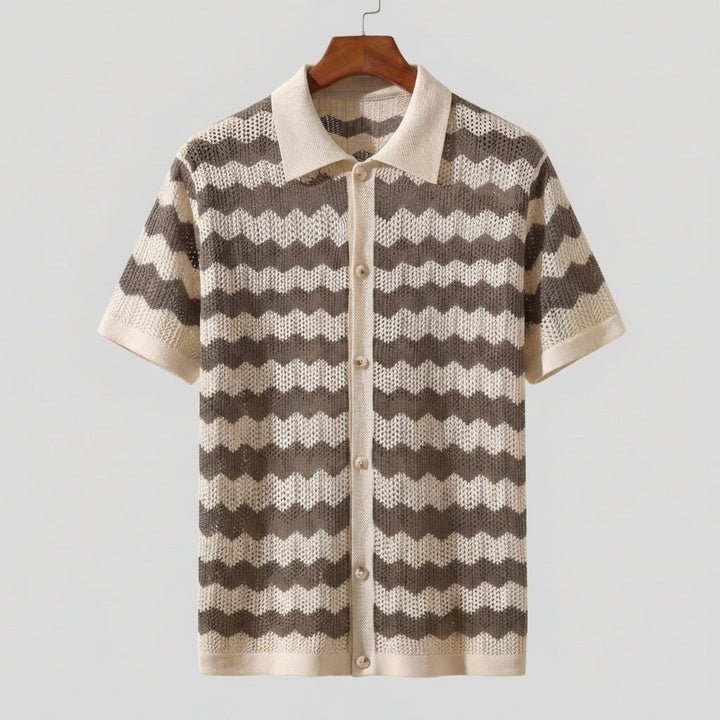 Marco Knit Button-Up
