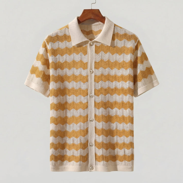 Marco Knit Button-Up