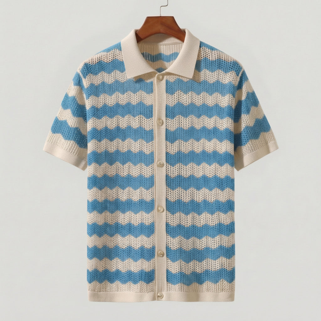 Marco Knit Button-Up