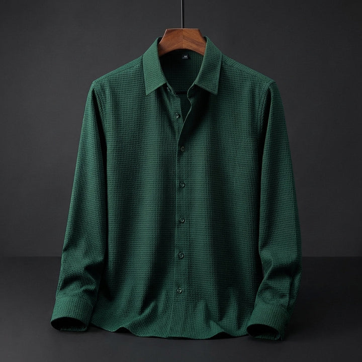 Noah Waffle Button-Up