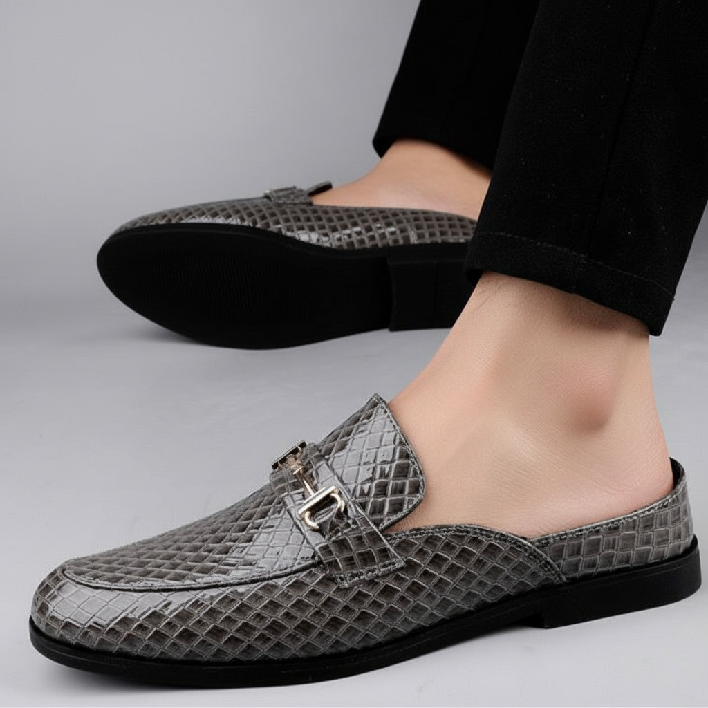 Bernardo Buckle Loafers