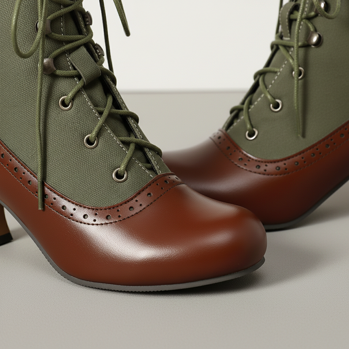 Olivine Heeled Boots