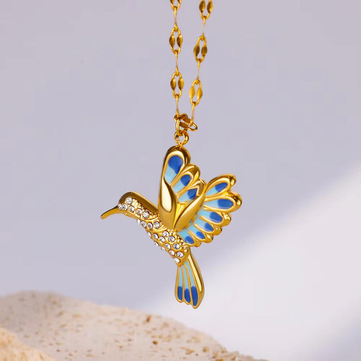 Hummingbird Pendant Necklace