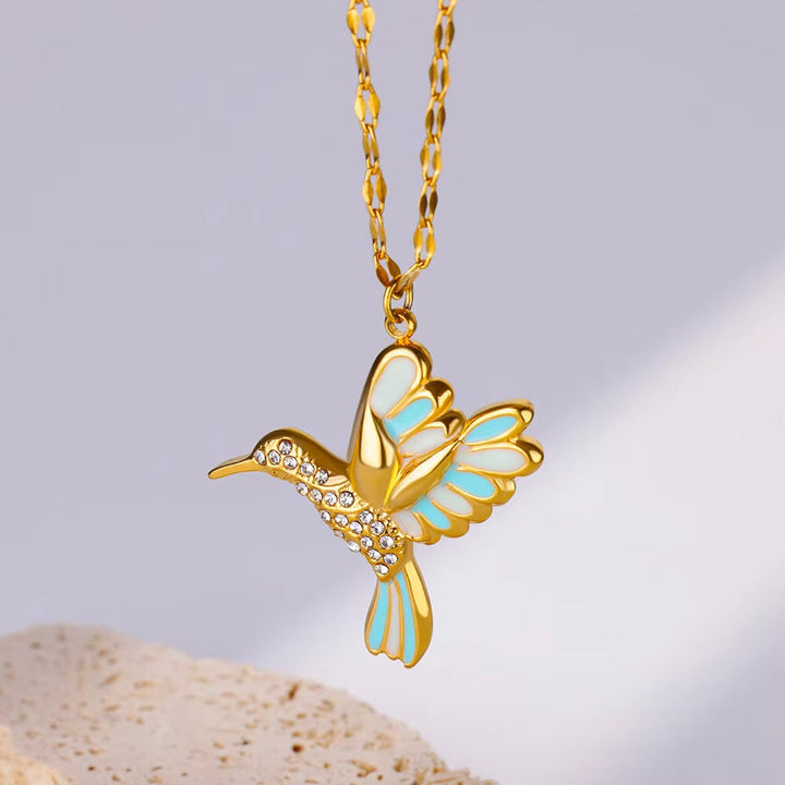 Hummingbird Pendant Necklace