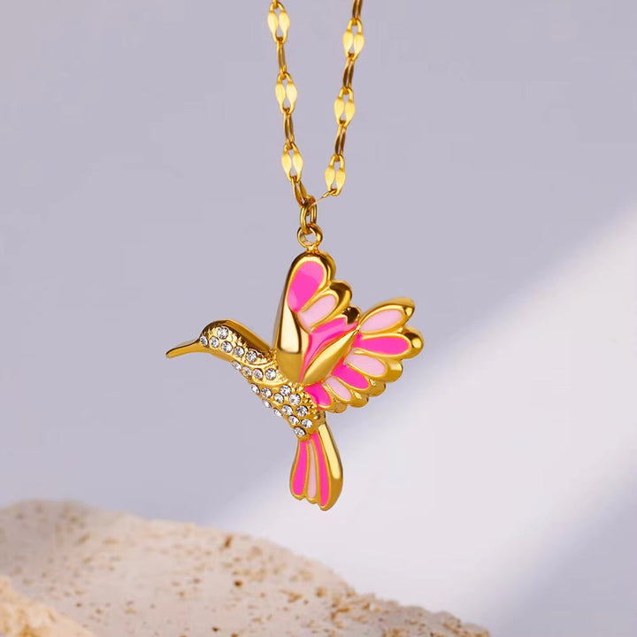 Hummingbird Pendant Necklace