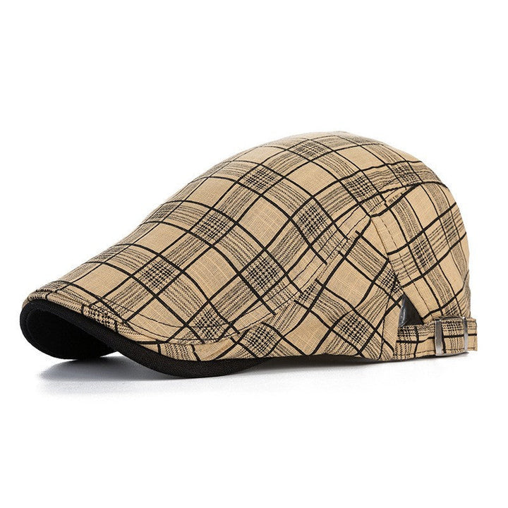 Eli Plaid Cap