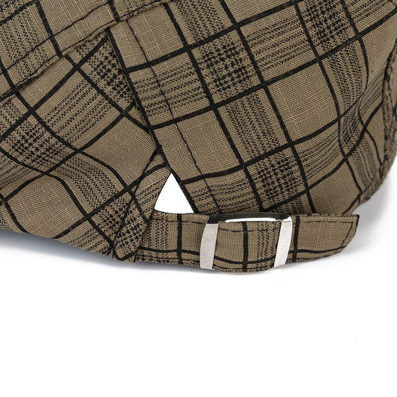 Eli Plaid Cap
