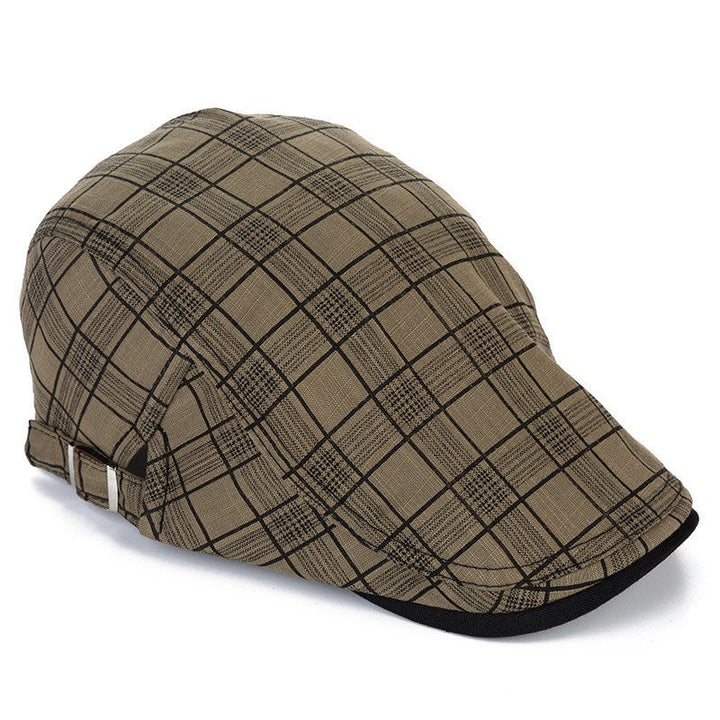 Eli Plaid Cap