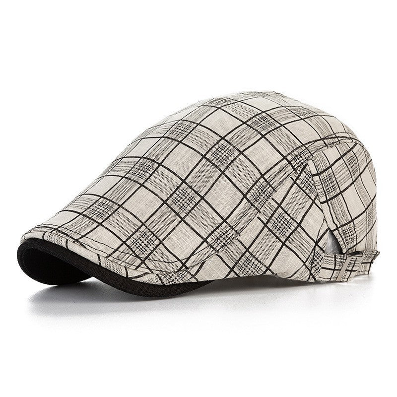 Eli Plaid Cap