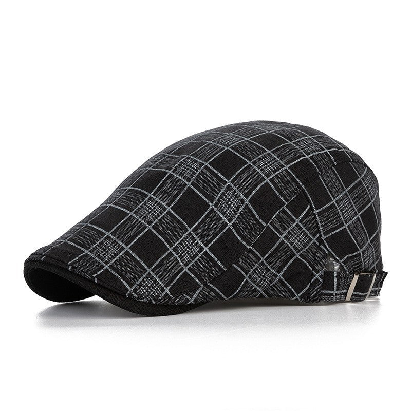Eli Plaid Cap