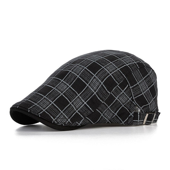 Eli Plaid Cap