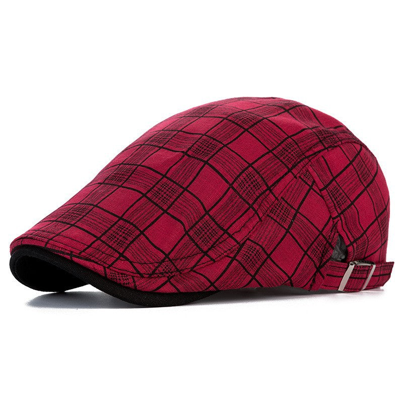Eli Plaid Cap