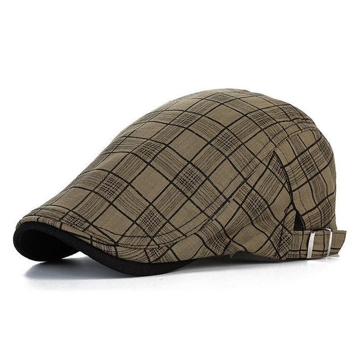 Eli Plaid Cap