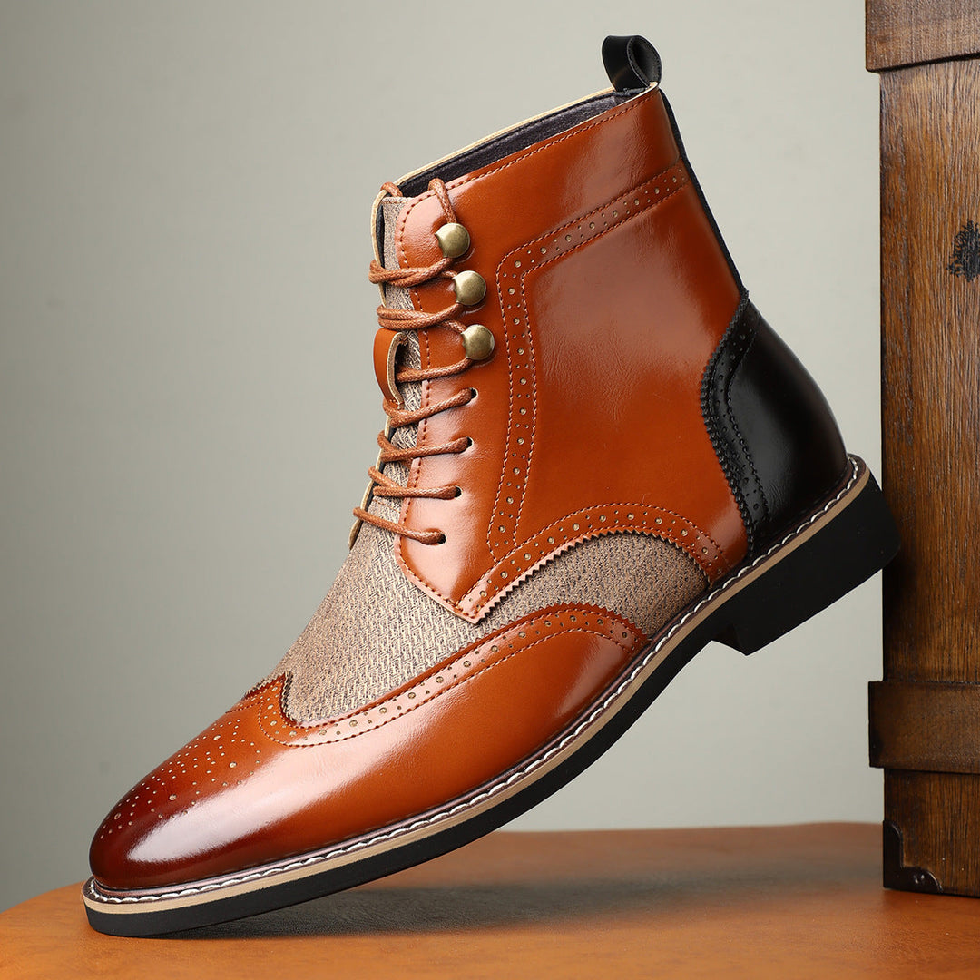 Alessio Leather Boots