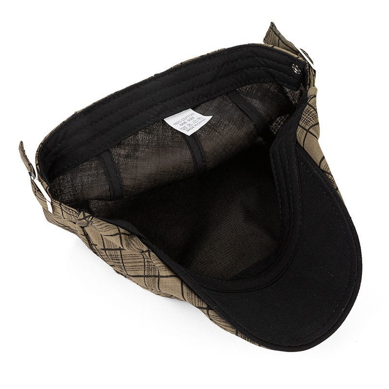 Eli Plaid Cap