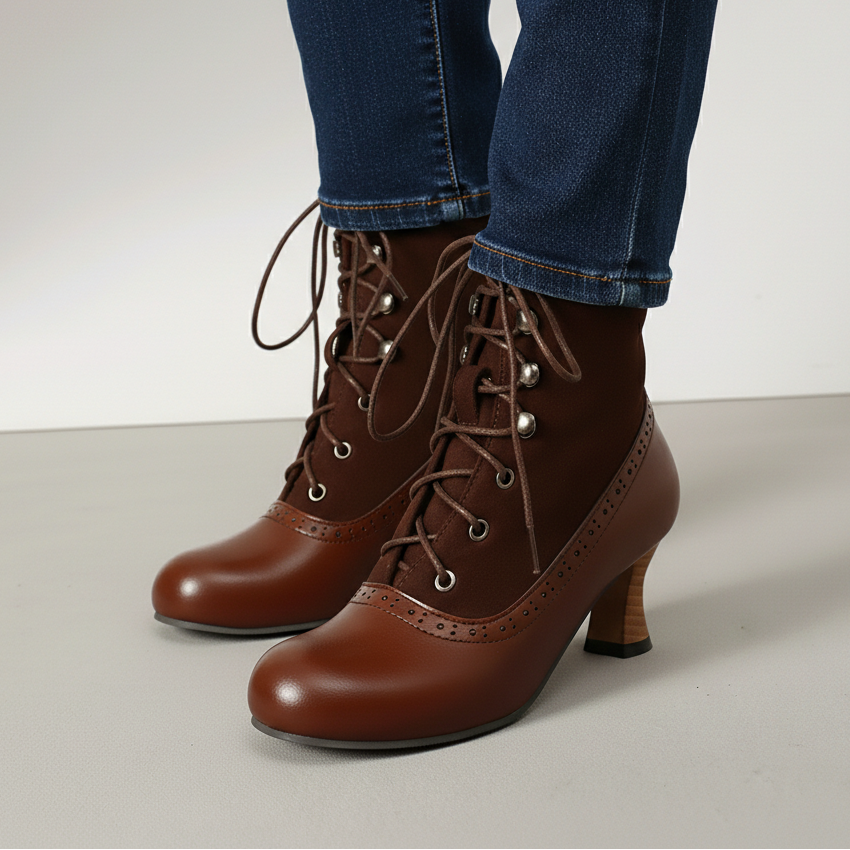 Olivine Heeled Boots