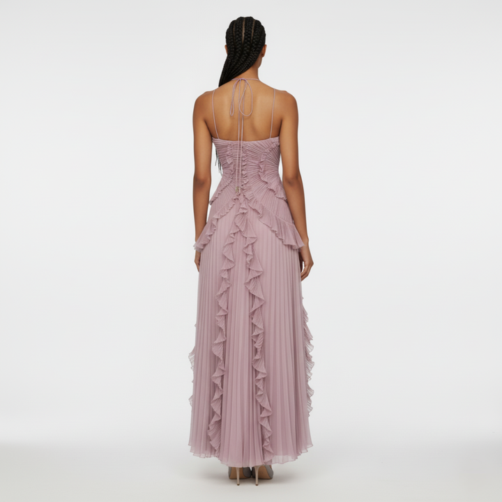 Anita Pleated Gown