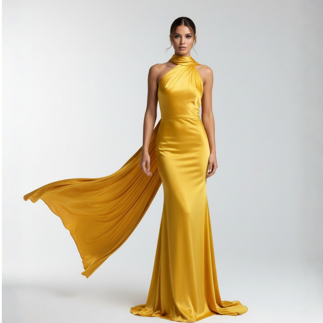 Layla Satin Gown