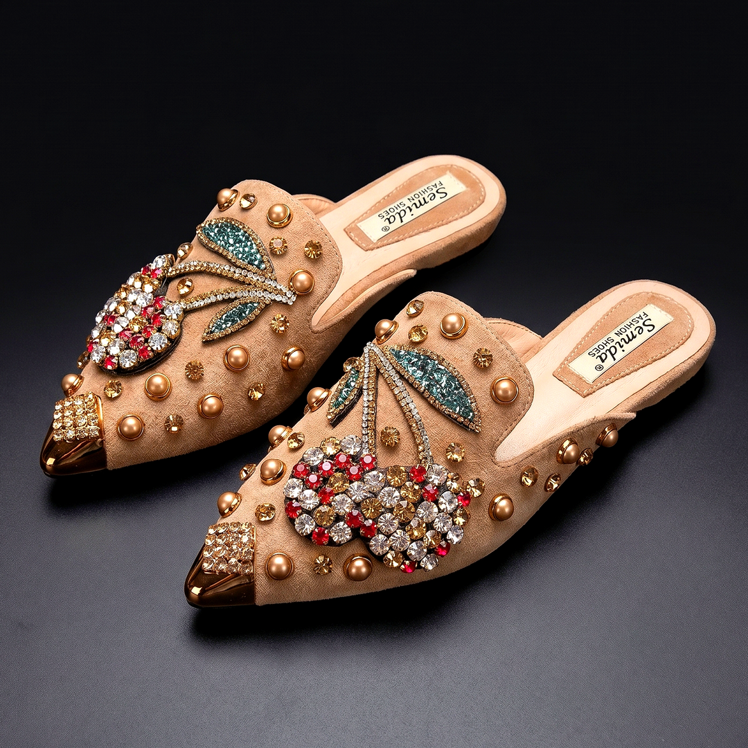 Sinclair Cherry Mules