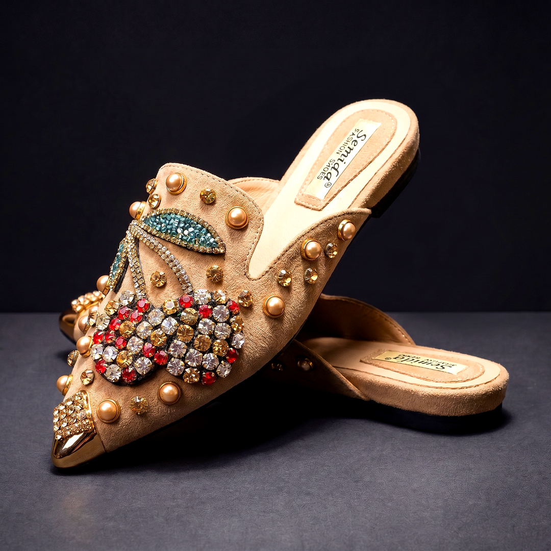 Sinclair Cherry Mules