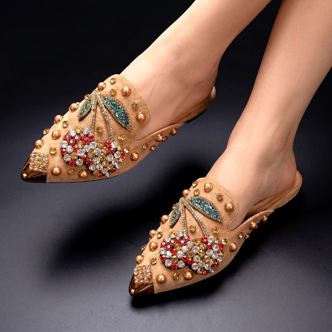 Sinclair Cherry Mules